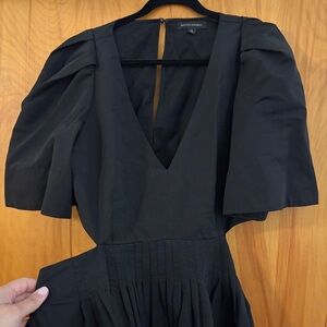 Banana Republic Elegant Black Backless Dress